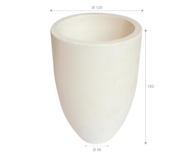 AC90 - Crogiolo in ceramica per Saggi Ceneri