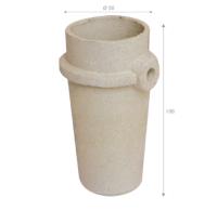 KR 105 - Crucible for vertical centrifugal casting machine