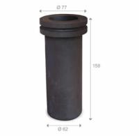 EG 78T - Graphite crucibles for electric furnaces