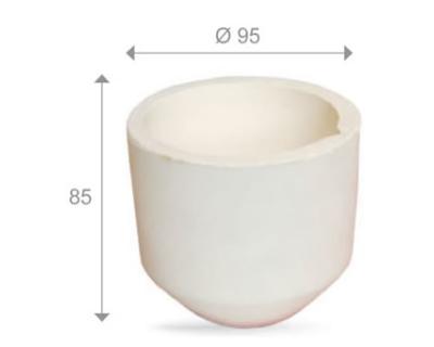 G9 - Crogioli in ceramica a torcia
