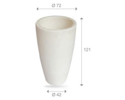 AC74 - Crogiolo in ceramica per Saggi Ceneri
