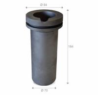 EG84 - Graphite crucible for electric melter GF series