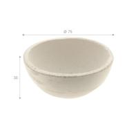 R27/P - Cup ceramic crucible