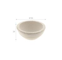 R26/P - Cup ceramic crucible