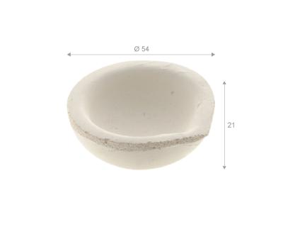 G10 - Crogiolo in ceramica a torcia