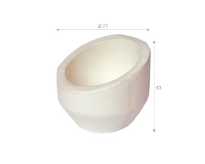 G8 - Crogiolo in ceramica a torcia